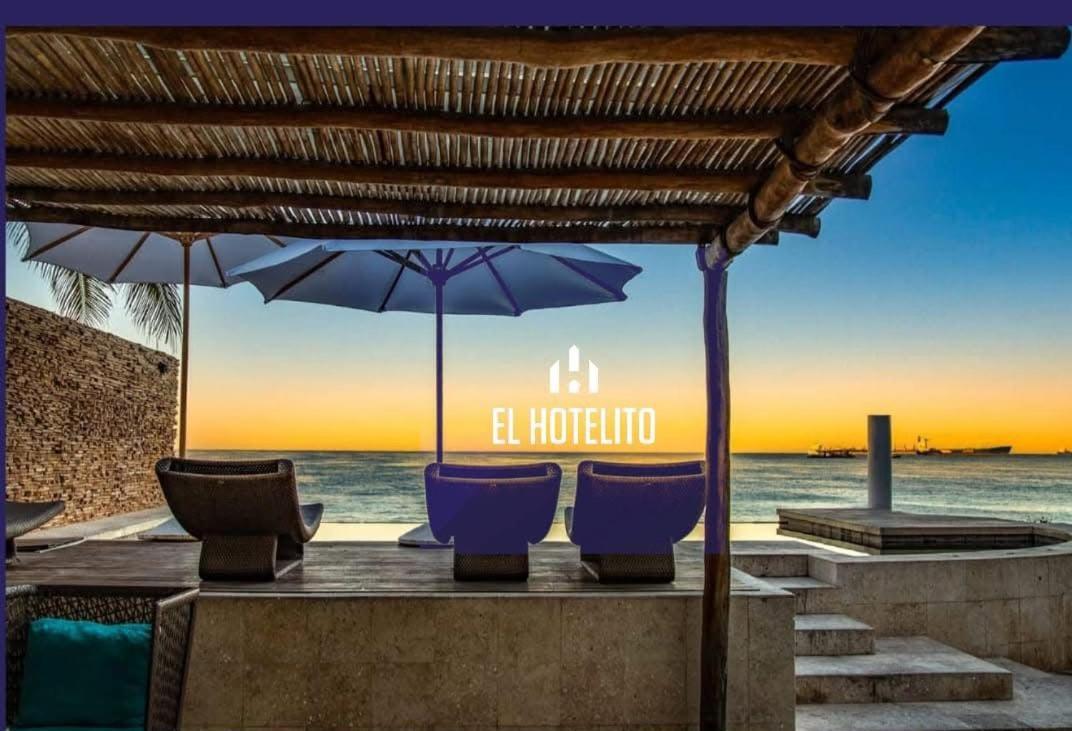 El Hotelito Boutique Y Galeria Manzanillo Exterior foto